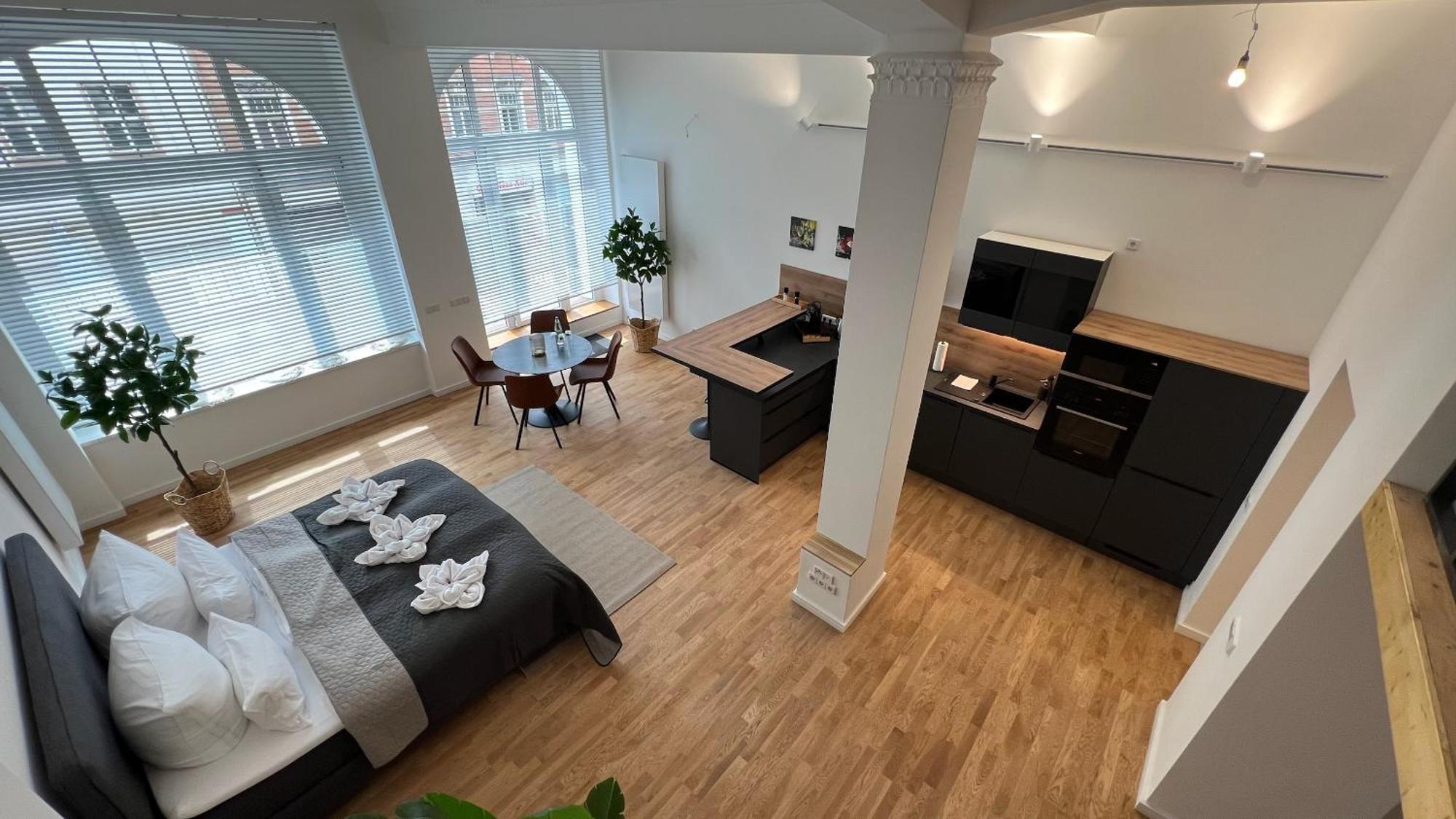 או Neu! City-Loft-Apartment Im Goethe Palais I 5P I Lift I Parkplatz I Zentrum I Helios מראה חיצוני תמונה